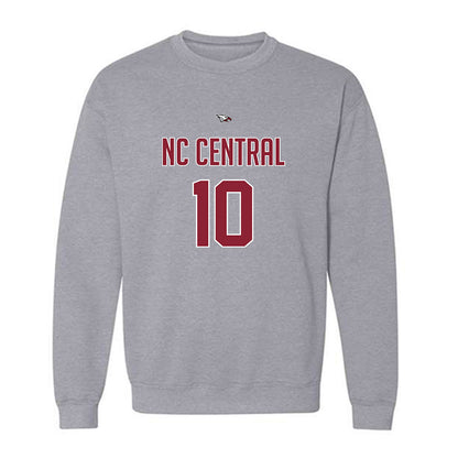 NCCU - NCAA Men's Basketball : Devin Gordon - Crewneck Sweatshirt Classic Shersey