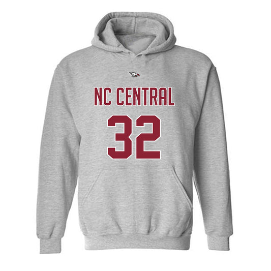 NCCU - NCAA Women's Basketball : Kimia Carter - Hooded Sweatshirt Classic Shersey
