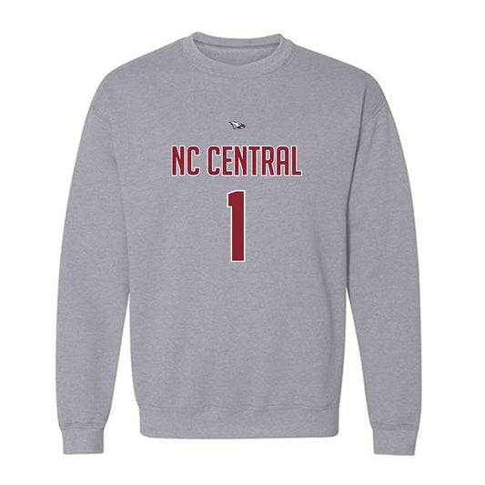NCCU - NCAA Men's Basketball : Ja'darius Harris - Crewneck Sweatshirt Classic Shersey