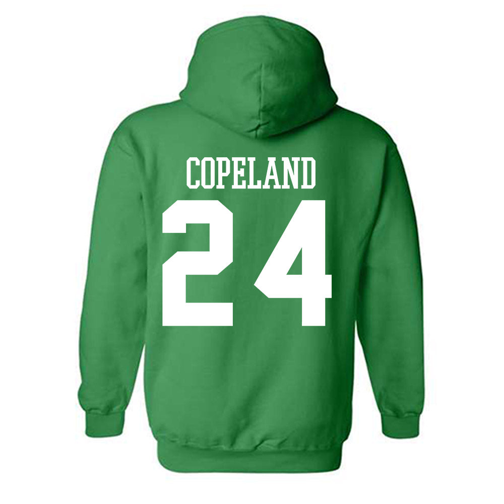 North Texas - NCAA Men's Basketball : Klayton Copeland - Hooded Sweatshirt Classic Shersey