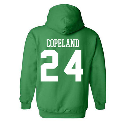 North Texas - NCAA Men's Basketball : Klayton Copeland - Hooded Sweatshirt Classic Shersey