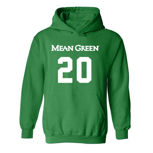 North Texas - NCAA Men's Basketball : Grayson Allo - Hooded Sweatshirt Classic Shersey