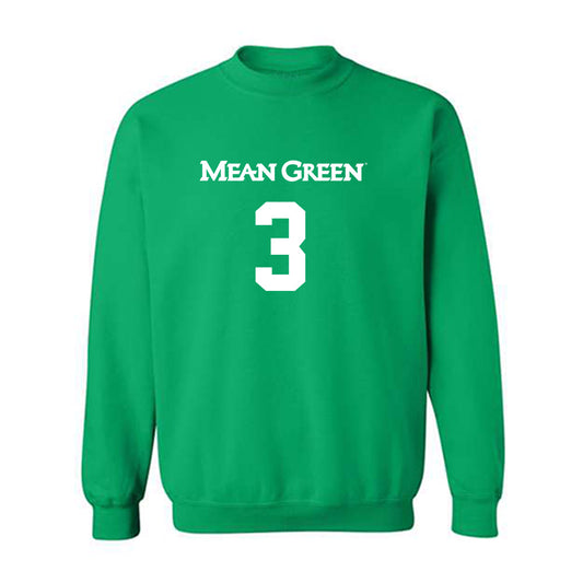 North Texas - NCAA Women's Basketball : Desiree Wooten - Crewneck Sweatshirt Classic Shersey