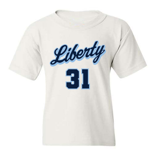 Liberty - NCAA Women's Basketball : Isabella Smuda - Youth T-Shirt Classic Shersey