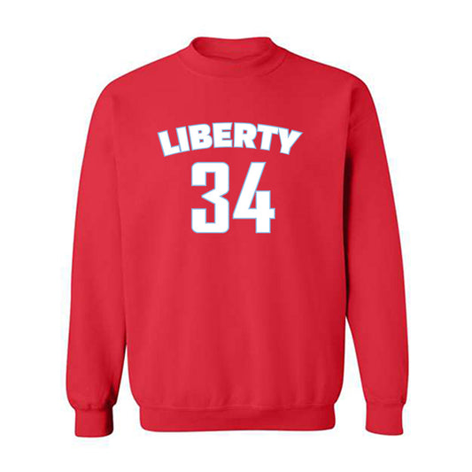 Liberty - NCAA Men's Basketball : Ben Southerland - Crewneck Sweatshirt Classic Shersey