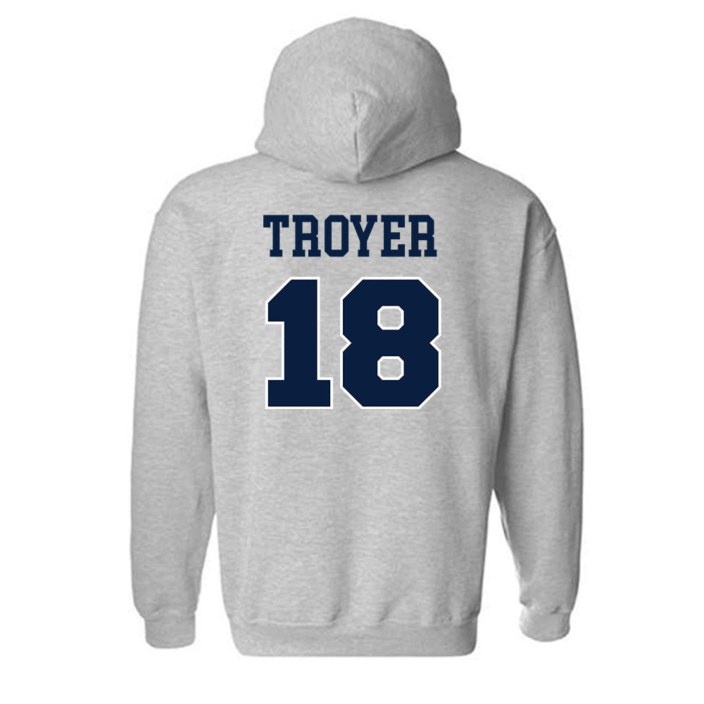 Liberty - NCAA Baseball : Camden Troyer - Hooded Sweatshirt Classic Shersey