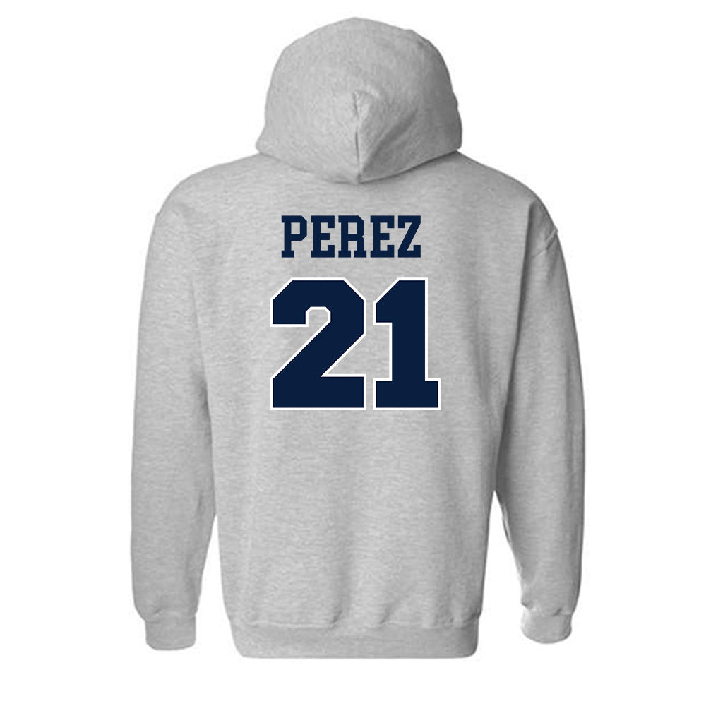 Liberty - NCAA Softball : Vanessa Perez - Hooded Sweatshirt Classic Shersey