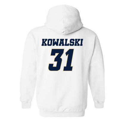 Oral Roberts - NCAA Baseball : Evan Kowalski - Hooded Sweatshirt Classic Shersey