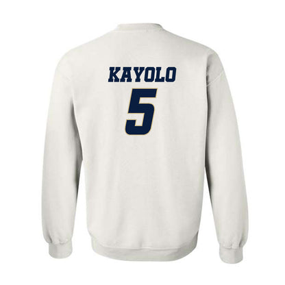 Oral Roberts - NCAA Women's Basketball : Sephora Kayolo - Crewneck Sweatshirt Classic Shersey
