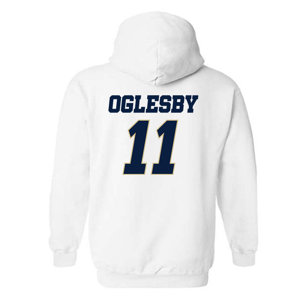 Oral Roberts - NCAA Women's Basketball : Jalei Oglesby - Hooded Sweatshirt Classic Shersey