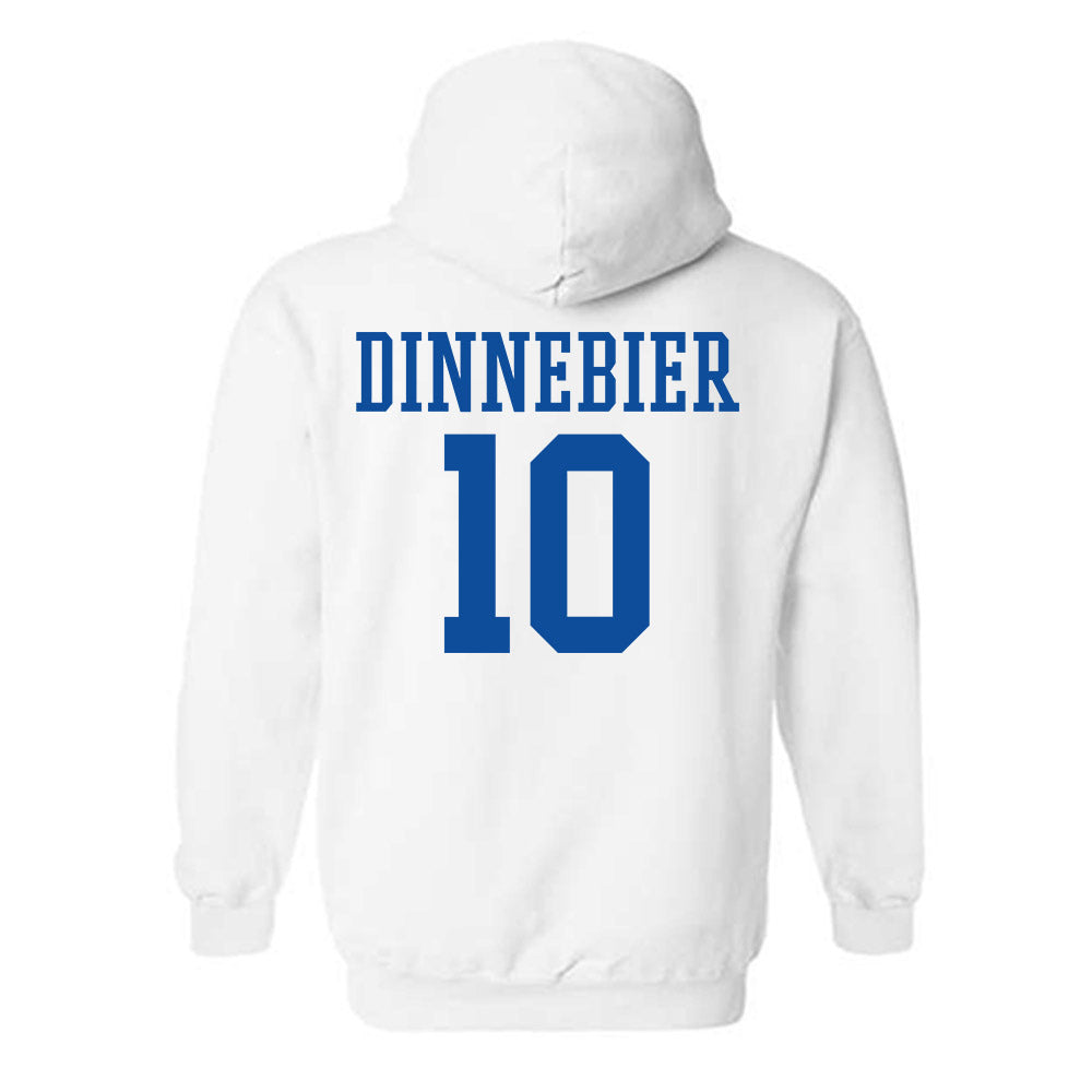 Drake - NCAA Women's Basketball : Katie Dinnebier - Hooded Sweatshirt Classic Shersey