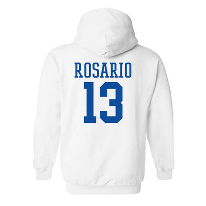 Drake - NCAA Men's Basketball : Carlos Rosario - Hooded Sweatshirt Classic Shersey