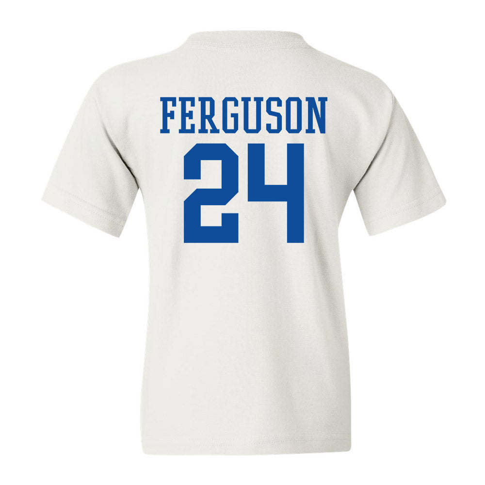 Drake - NCAA Men's Basketball : Nate Ferguson - Youth T-Shirt Classic Shersey