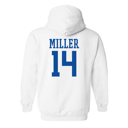 Drake - NCAA Women's Basketball : Anna Miller - Hooded Sweatshirt Classic Shersey