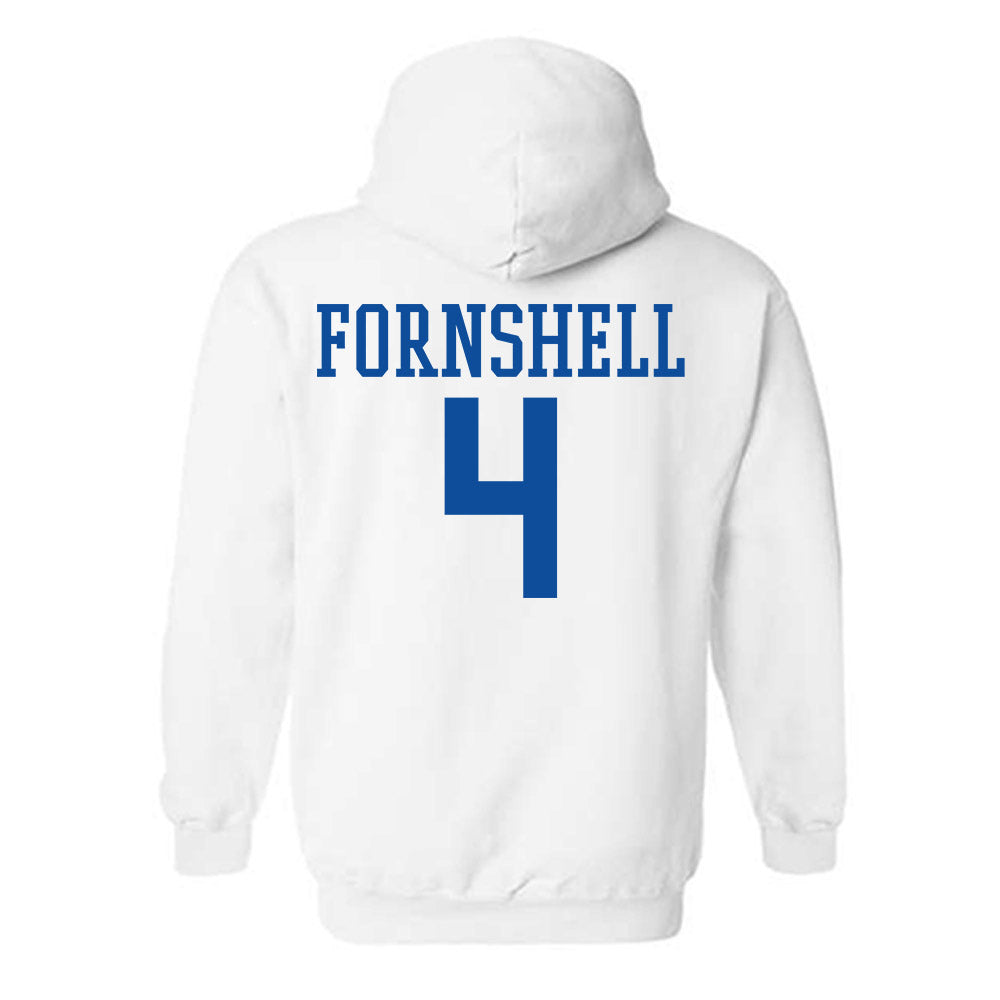 Drake - NCAA Women's Basketball : Shannon Fornshell - Hooded Sweatshirt Classic Shersey