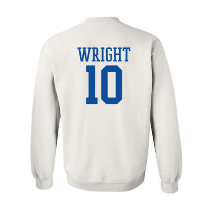 Drake - NCAA Men's Basketball : Atin Wright - Crewneck Sweatshirt Classic Shersey