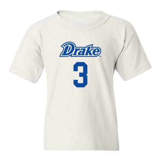 Drake - NCAA Women's Basketball : Taylor McAulay - Youth T-Shirt Classic Shersey
