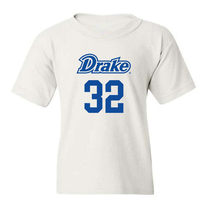 Drake - NCAA Women's Basketball : Courtney Becker - Youth T-Shirt Classic Shersey