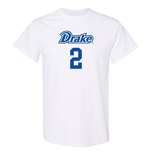 Drake - NCAA Men's Basketball : Brashon Hall - T-Shirt Classic Shersey