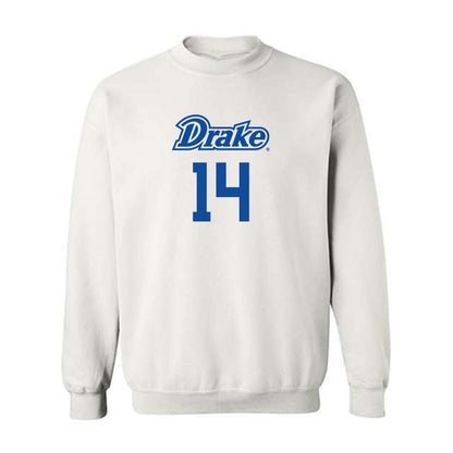 Drake - NCAA Women's Basketball : Anna Miller - Crewneck Sweatshirt Classic Shersey