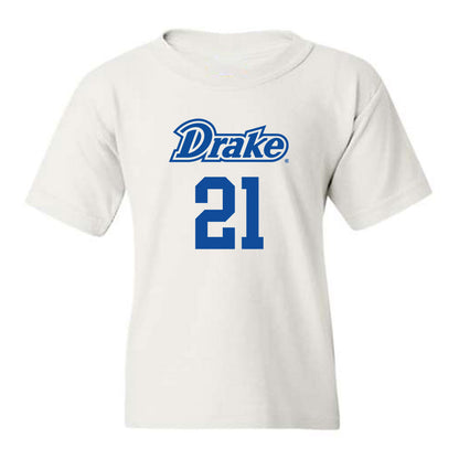 Drake - NCAA Women's Basketball : Ava Hawthorne - Youth T-Shirt Classic Shersey