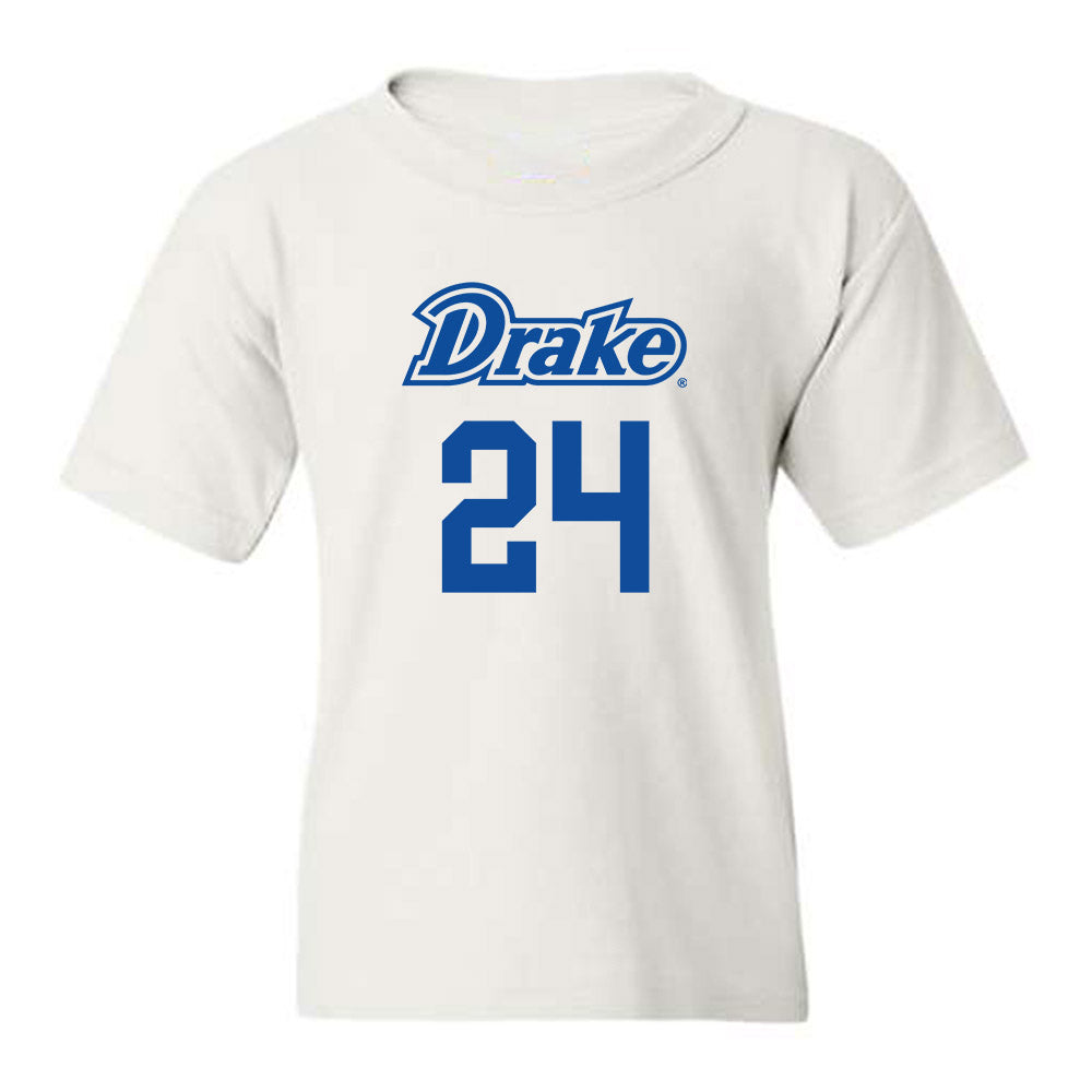 Drake - NCAA Men's Basketball : Nate Ferguson - Youth T-Shirt Classic Shersey