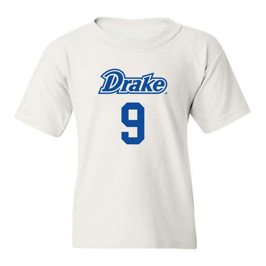 Drake - NCAA Men's Basketball : Patrick Bath - Youth T-Shirt Classic Shersey