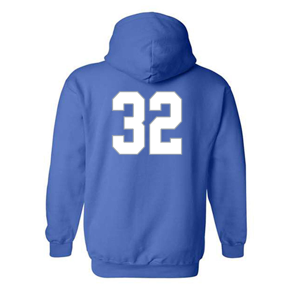 Drake - NCAA Women's Basketball : Courtney Becker - Hooded Sweatshirt Classic Shersey