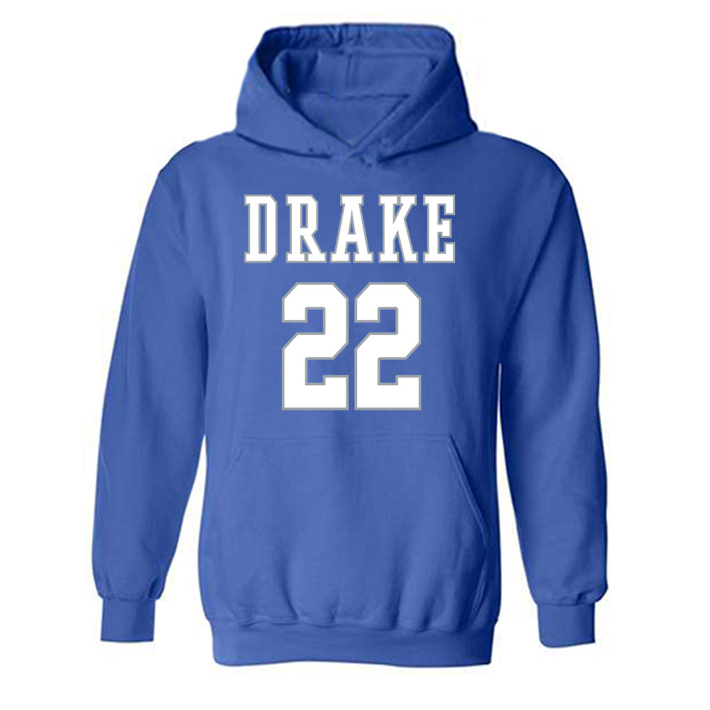 Drake - NCAA Women's Basketball : Brooklin Dailey - Hooded Sweatshirt Classic Shersey