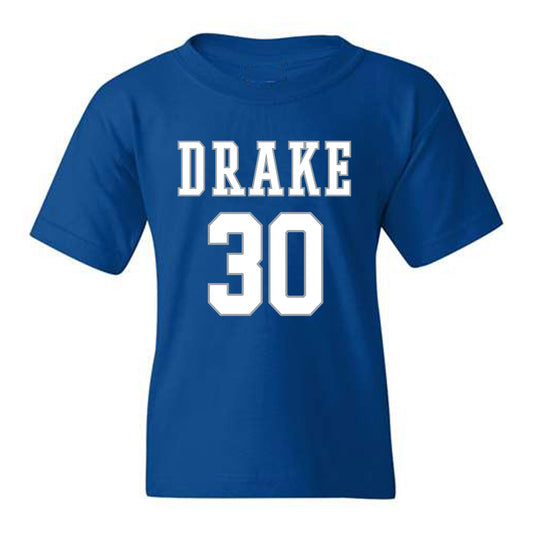 Drake - NCAA Women's Basketball : Taedyn Gray - Youth T-Shirt Classic Shersey