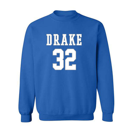 Drake - NCAA Women's Basketball : Courtney Becker - Crewneck Sweatshirt Classic Shersey