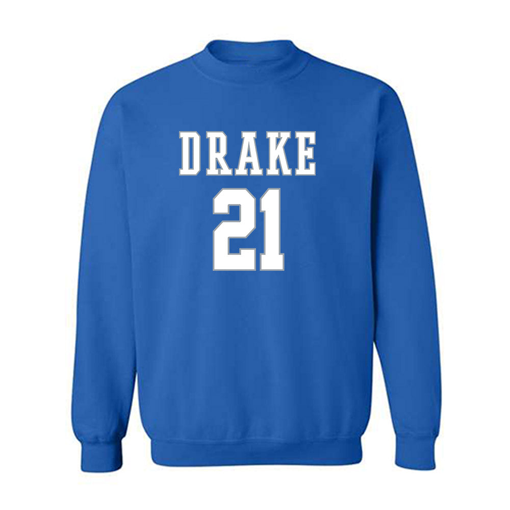 Drake - NCAA Women's Basketball : Ava Hawthorne - Crewneck Sweatshirt Classic Shersey