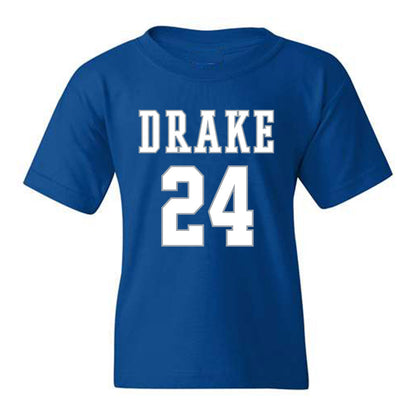 Drake - NCAA Men's Basketball : Nate Ferguson - Youth T-Shirt Classic Shersey