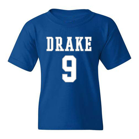 Drake - NCAA Men's Basketball : Patrick Bath - Youth T-Shirt Classic Shersey