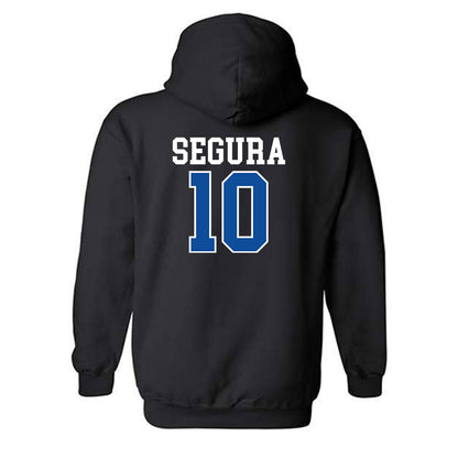 Drake - NCAA Men's Soccer : Damian Segura Hooded Sweatshirt