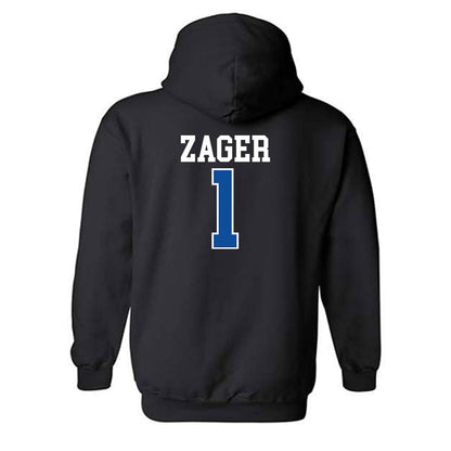 Drake - NCAA Football : Ethan Zager - Hooded Sweatshirt Classic Shersey