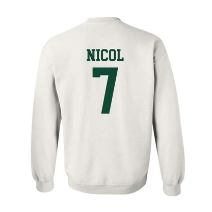 Ohio - NCAA Men's Basketball : Ben Nicol - Crewneck Sweatshirt Classic Shersey