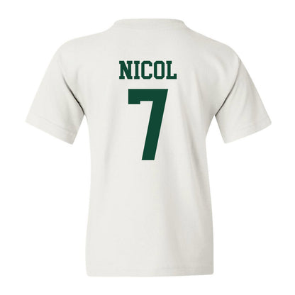 Ohio - NCAA Men's Basketball : Ben Nicol - Youth T-Shirt Classic Shersey