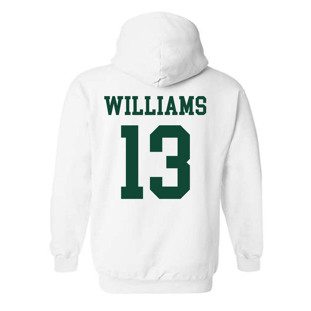 Ohio - NCAA Women's Basketball : Monica Williams - Hooded Sweatshirt Classic Shersey