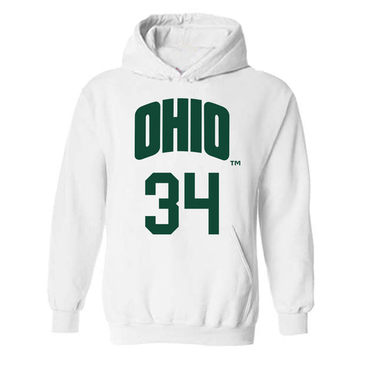 Ohio - NCAA Women's Basketball : Emma Barnett - Hooded Sweatshirt Classic Shersey