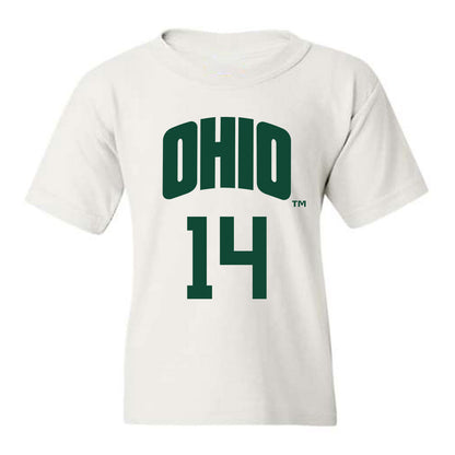 Ohio - NCAA Men's Basketball : Ben Estis - Youth T-Shirt Classic Shersey