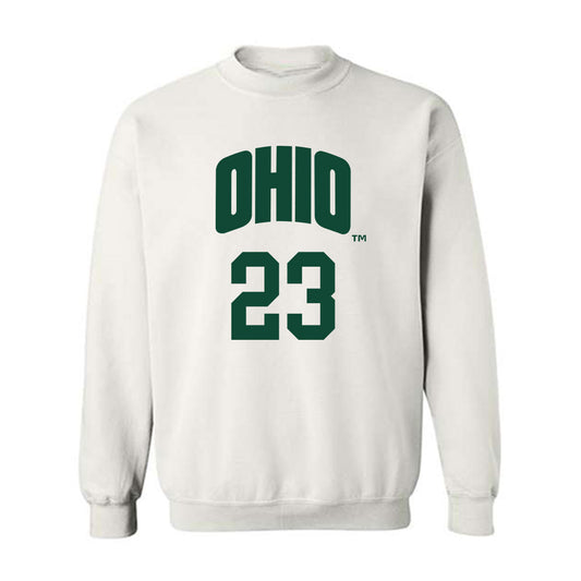 Ohio - NCAA Men's Basketball : AJ Clayton - Crewneck Sweatshirt Classic Shersey
