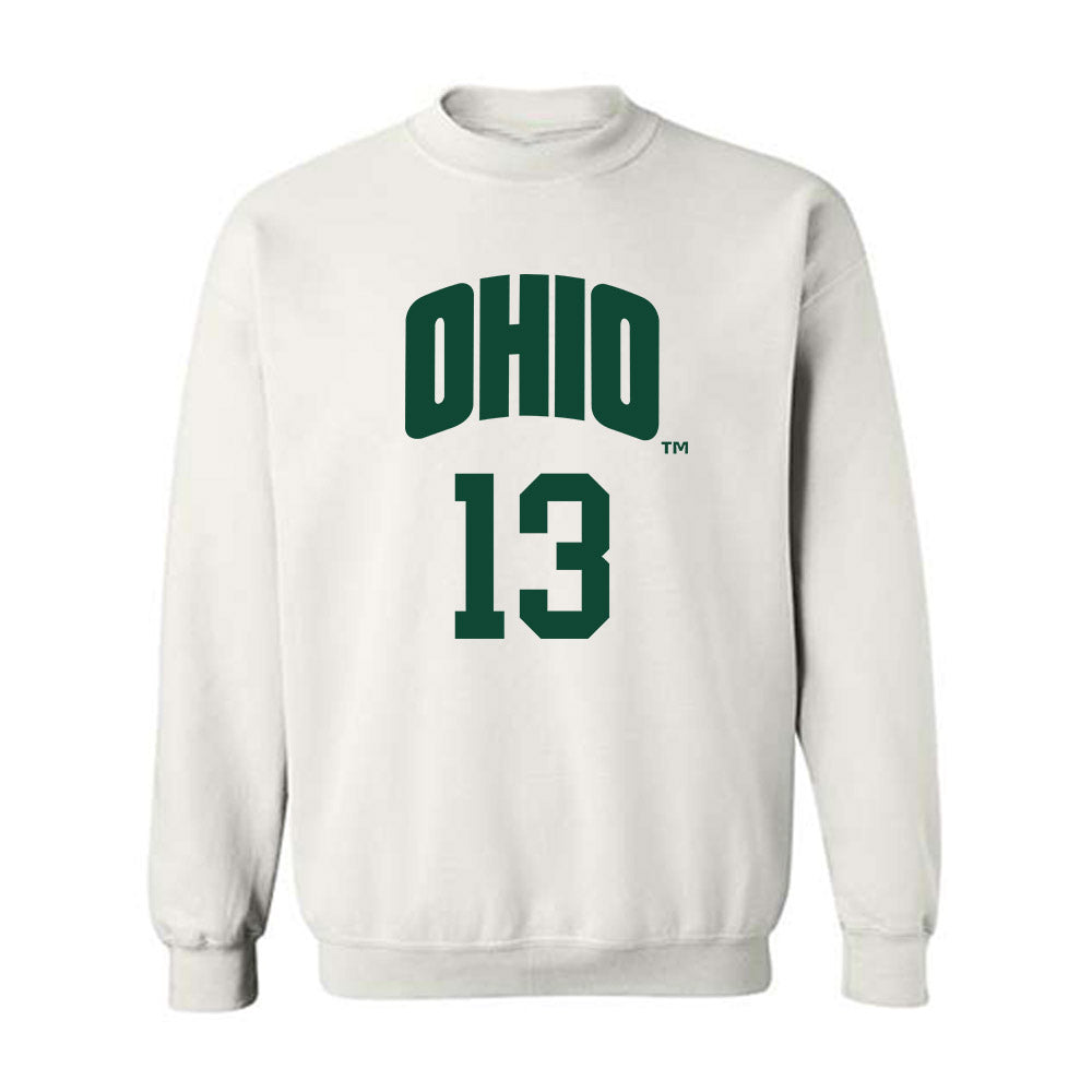 Ohio - NCAA Women's Basketball : Monica Williams - Crewneck Sweatshirt Classic Shersey