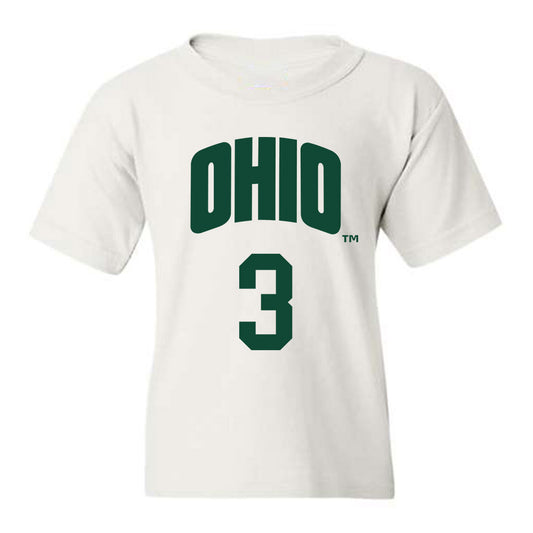 Ohio - NCAA Men's Basketball : AJ Brown - Youth T-Shirt Classic Shersey