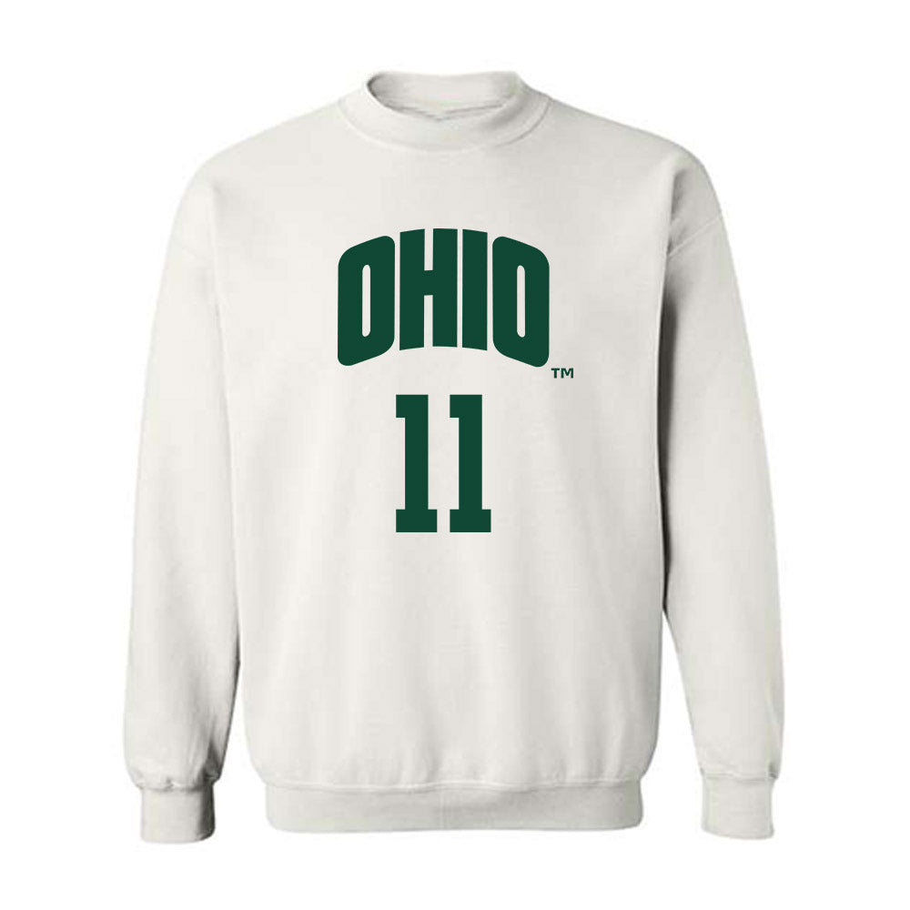 Ohio - NCAA Women's Basketball : Peyton Guice - Crewneck Sweatshirt Classic Shersey