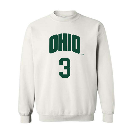 Ohio - NCAA Men's Basketball : AJ Brown - Crewneck Sweatshirt Classic Shersey