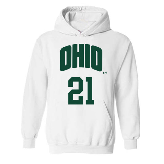 Ohio - NCAA Women's Basketball : bailey tabeling - Hooded Sweatshirt Classic Shersey