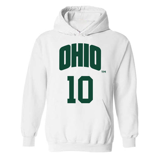 Ohio - NCAA Men's Basketball : Aidan Hadaway Hooded Sweatshirt