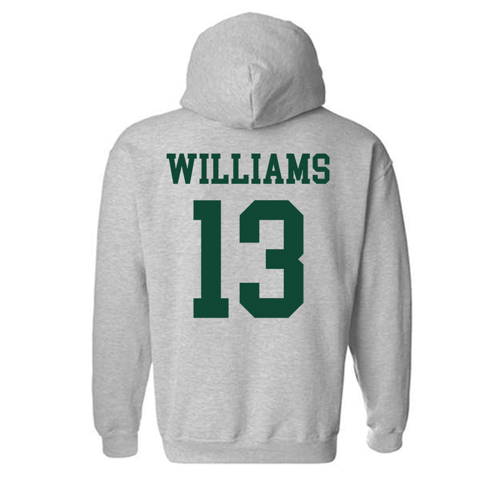 Ohio - NCAA Women's Basketball : Monica Williams - Hooded Sweatshirt Classic Shersey