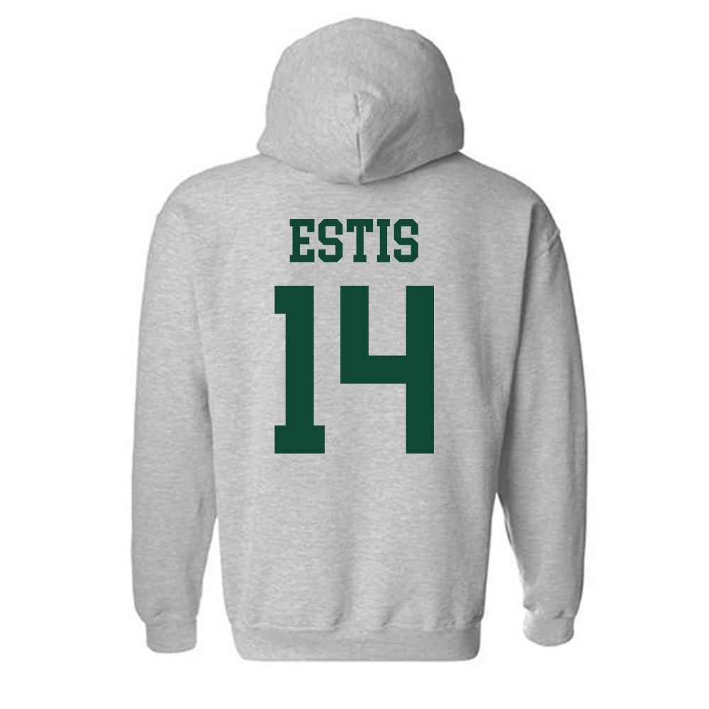 Ohio - NCAA Men's Basketball : Ben Estis - Hooded Sweatshirt Classic Shersey